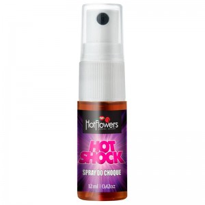 Spray Vibrador Hot Shock 12 ml