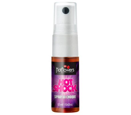 Spray Vibrador Hot Shock 12 ml