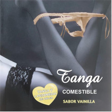 Tanga de Oblea y 2 Pezoneras Sabor Vainilla