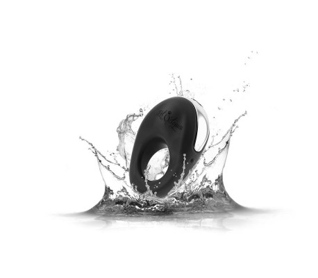 Anillo Vibrador Atom Negro