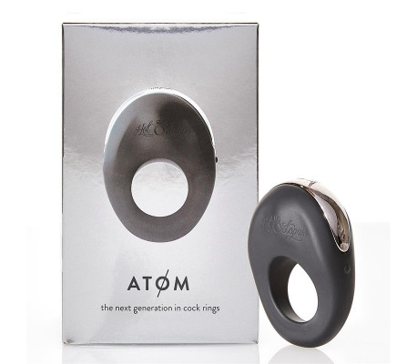Anillo Vibrador Atom Negro