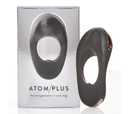Anillo Vibrador Atom Plus Estimulación Perianal Negro