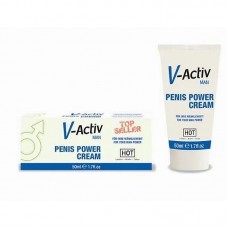 Hot V-Activ Penis Power Crema Potenciadora para Hombre 50 ml
