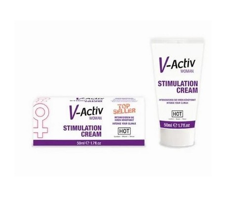 Hot V-Activ Stimulation Crema Estimuladora Femenina 50 ml