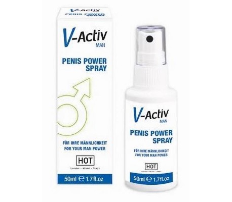 Hot V-Activ Penis Power Spray para el Pene 50 ml