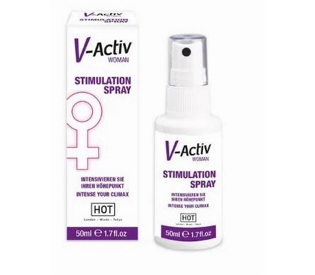 Hot V-Activ Stimulation Spray Estimulante Femenino 50 ml