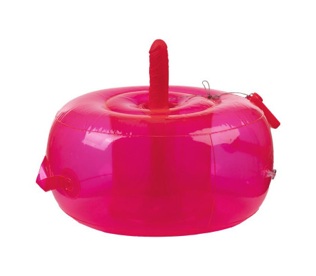 Cojín Hinchable con Dildo, Vibración y Control Remoto Ding Dong
