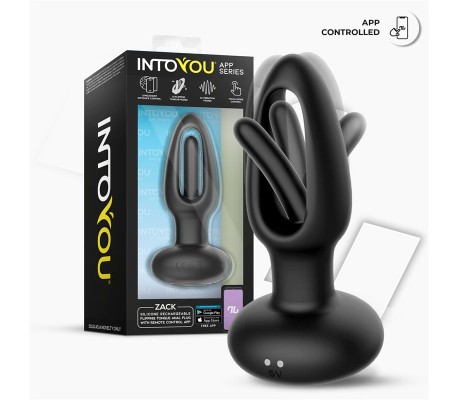 Zack Plug Anal con Flipping Tongue y Vibración con App