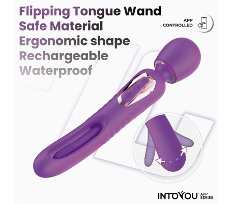 Salma Masajeador con Flipping Tongue y Vibración con App