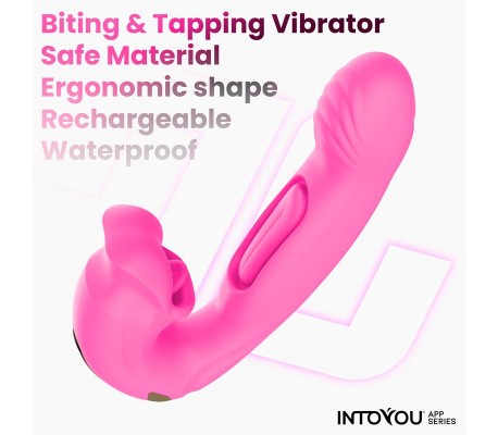 Bimby Vibrador con Mordisqueo y Lengua Doble Tapping con APP