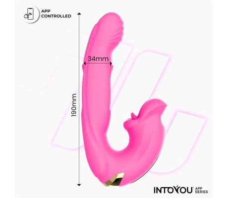 Bimby Vibrador con Mordisqueo y Lengua Doble Tapping con APP