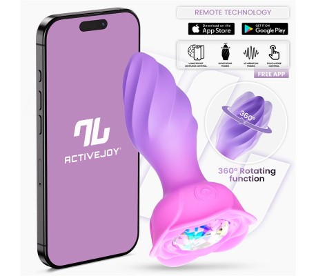 Moxy Plug Anal con Rotación 360º con App