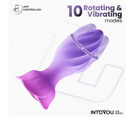 Moxy Plug Anal con Rotación 360º con App