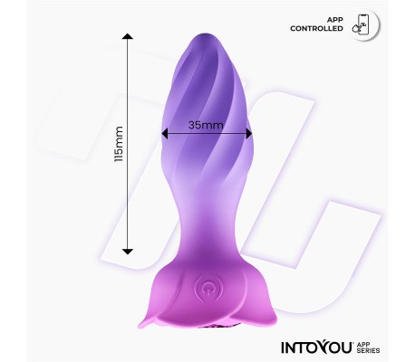 Moxy Plug Anal con Rotación 360º con App