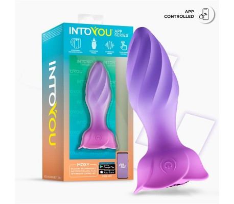 Moxy Plug Anal con Rotación 360º con App