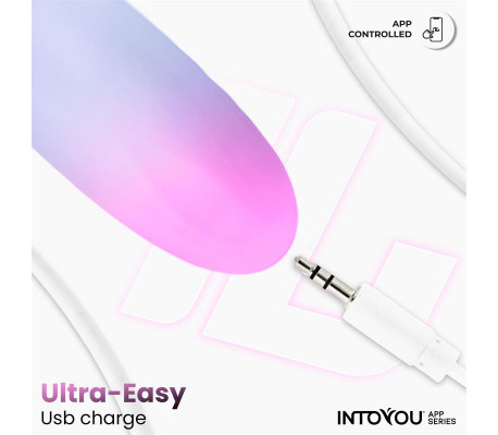 Huevo con APP Silicona Doble Capa Rosa/Azul