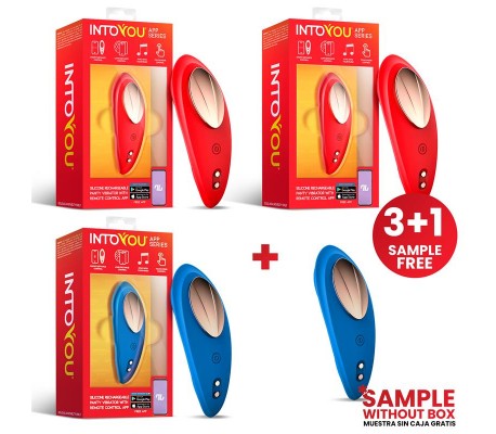Pack 3 + Muestra Vibrador de Braguitas con APP