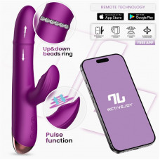 Sendel Vibrador con Anillo de Bolas Internas Up and Down y Pulsación con App
