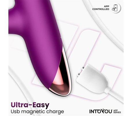 Sendel Vibrador con Anillo de Bolas Internas Up and Down y Pulsación con App