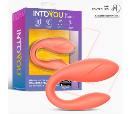 Juguete para Parejas con APP Flexible Salmon