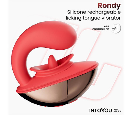 Rondy Estimulador con Vibración y Lengua con App