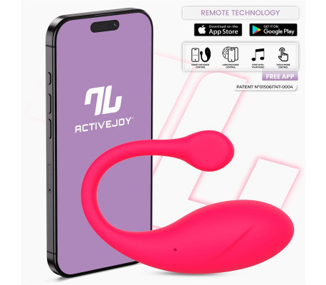 Bulby Huevo Vibrador con APP Rosa Intenso