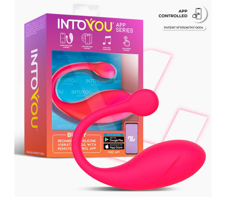 Bulby Huevo Vibrador con APP Rosa Intenso