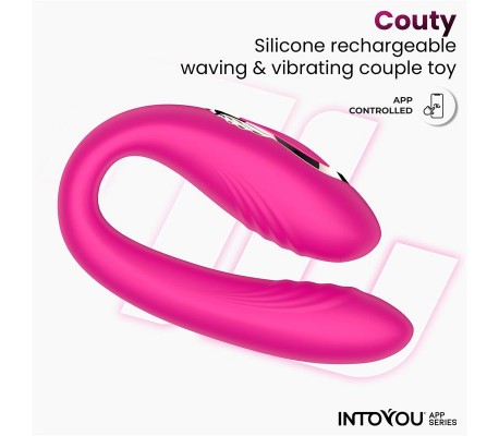Couty Juguete para Parejas con Oscilación 360º con APP