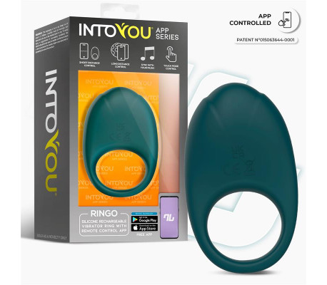 Ringo Anillo Vibrador con APP Unibody Verde