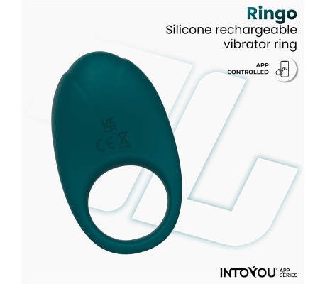 Ringo Anillo Vibrador con APP Unibody Verde