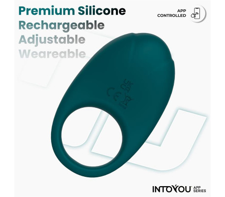 Ringo Anillo Vibrador con APP Unibody Verde