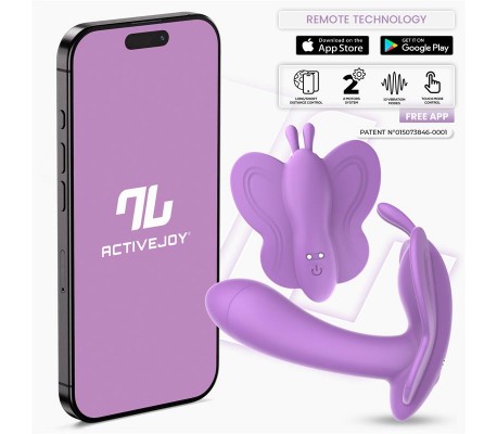 Wingy Estimulador Mariposa con APP Lavanda