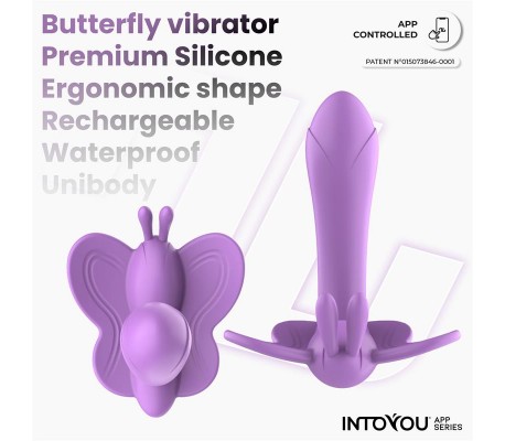 Wingy Estimulador Mariposa con APP Lavanda
