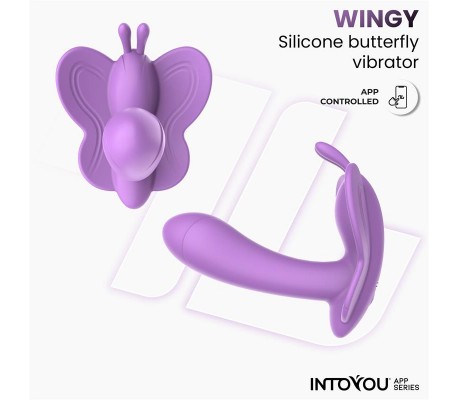 Wingy Estimulador Mariposa con APP Lavanda
