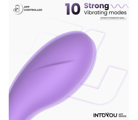 Bulby Huevo Vibrador con APP Lavanda