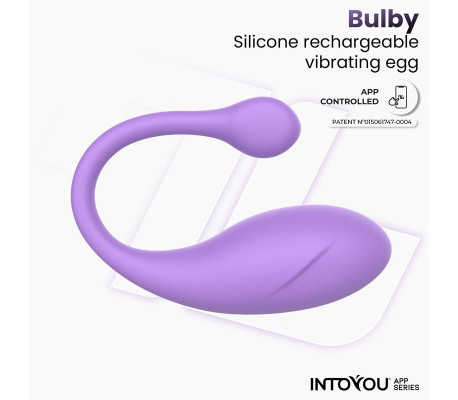 Bulby Huevo Vibrador con APP Lavanda
