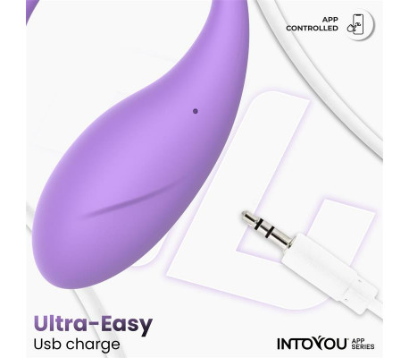 Bulby Huevo Vibrador con APP Lavanda