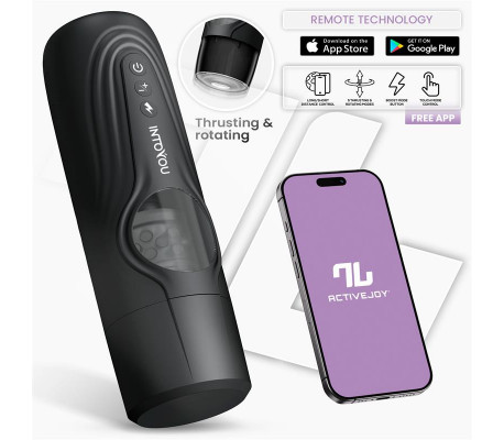 Egor Masturbador Masculino con Rotación y Thrusting con APP