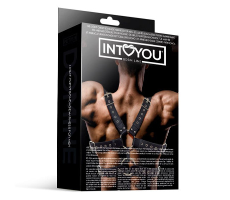 Aurum Arnés Masculino para Bondage Cuero Vegano