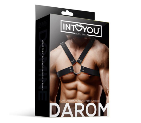 Darom Arnés Masculino para Bondage Cuero Vegano
