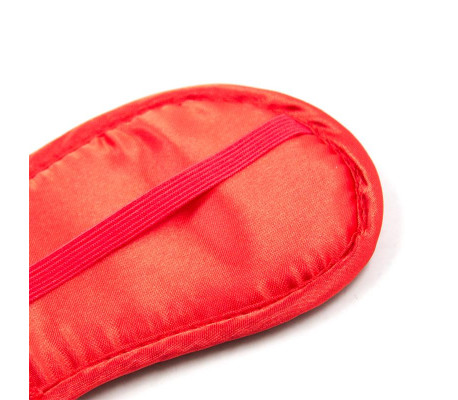 Antifaz de Satén Rojo