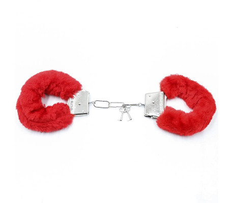 Esposas de Metal para Muñecas con Pelo Rojo