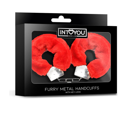 Esposas de Metal para Muñecas con Pelo Rojo