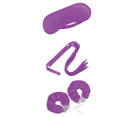 Set de Bondage para Principiantes Beginners 3 Piezas Púrpura