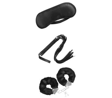 Set de Bondage para Principiantes Beginners 3 Piezas Negro