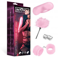 Kit de Bondage para Principiantes Starters 4 Piezas Rosa