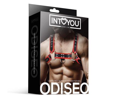 Odiseo Arnés Masculino para el Pecho Cuero Vegano