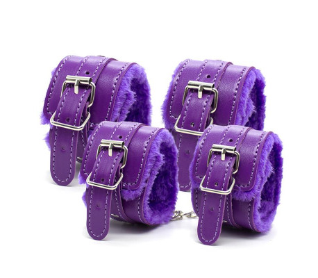 Set Bondage de 10 Piezas Púrpura