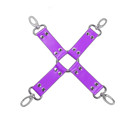 Set Bondage de 10 Piezas Púrpura