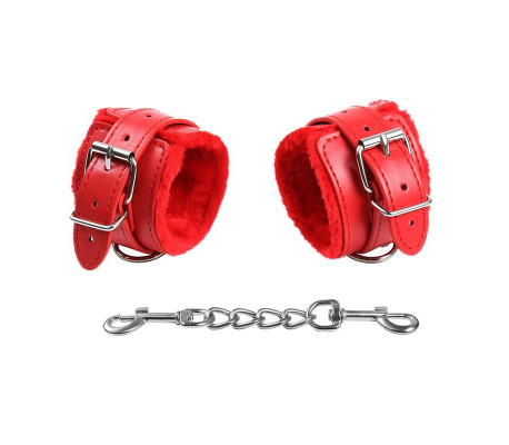 Set de Bondage 10 Piezas Rojo
